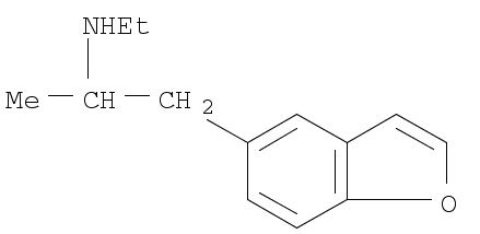 5-Benzofuranethanamine, N-ethyl-α-methyl-